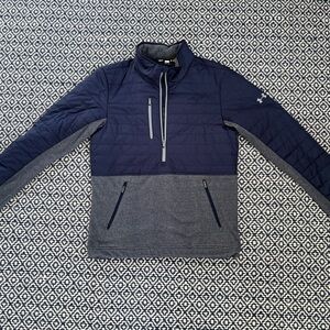 Under Armour Men's Dark Blue and Gray Performance Jacket
